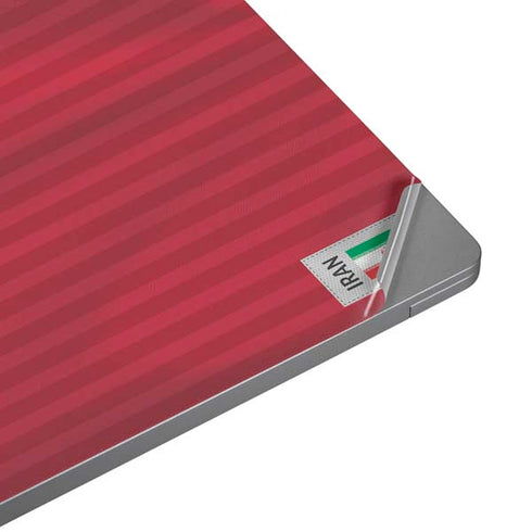 Iran Soccer Flag Laptop Skins
